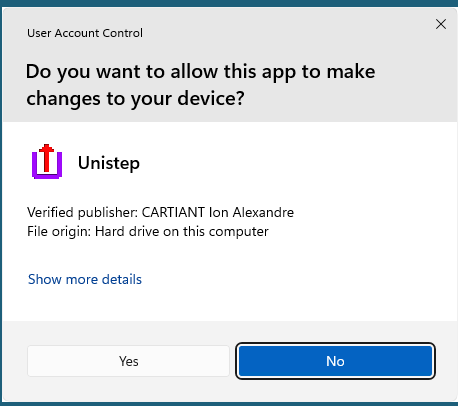 Display publisher information